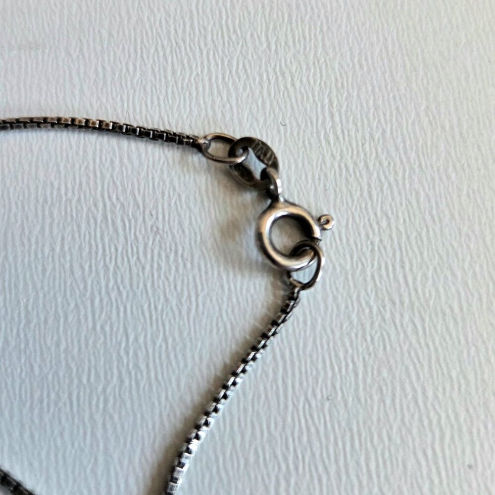 Sterling Silver 925 Mexico Pressed Flowers Pendant Botanical Floral Oval Pendant - Picture 8 of 8